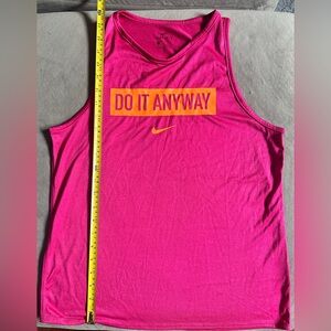 EUC- Nike Tank Top - Pink size S
